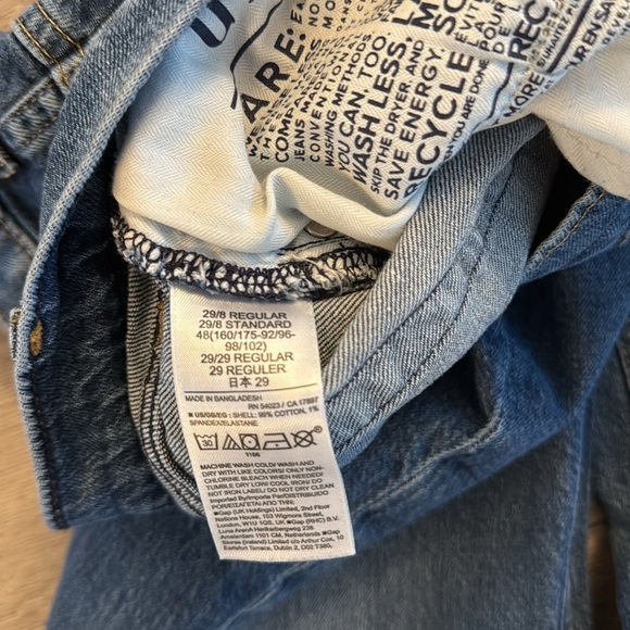 GAP mid Rise  90s Loose Jeans - SIZE 29 - Picture 4 of 5